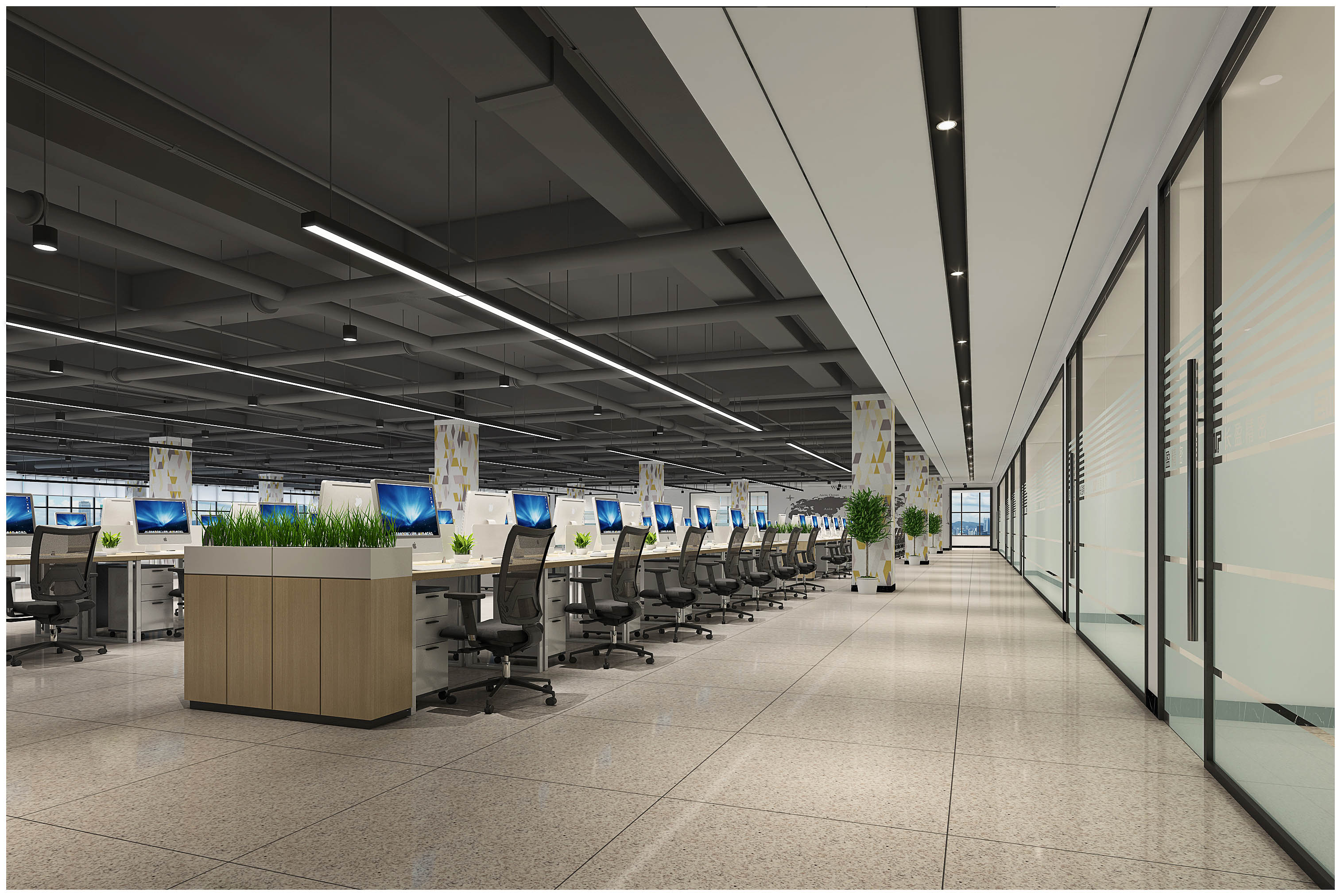 廠房裝修_廠房辦公裝修效果圖-辦公廠房裝修聯(lián)合-文豐裝飾